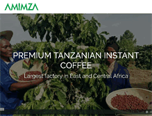 Tablet Screenshot of amimza.com